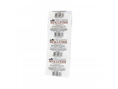 Mucaltin 50 mg tabletės, N10 Mucaltin 50 mg tabletės, N10