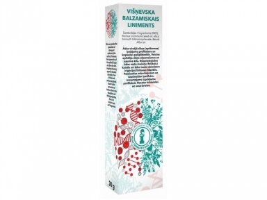 Višnevskio balzaminis linimentas 30 gr. Višnevskio balzaminis linimentas 30 gr.