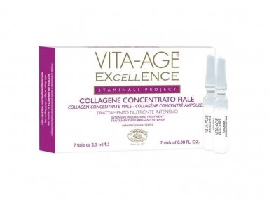 Vita-Age Excellence kolageno ampulės 7ampulės po 2,5 ml. Vita-Age Excellence kolageno ampulės 7ampulės po 2,5 ml.