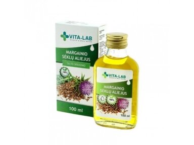 VITA LAB aliejus margainio sėklų 100% natūralus šalto spaudimo, 100 ml VITA LAB aliejus margainio sėklų 100% natūralus šalto spaudimo, 100 ml