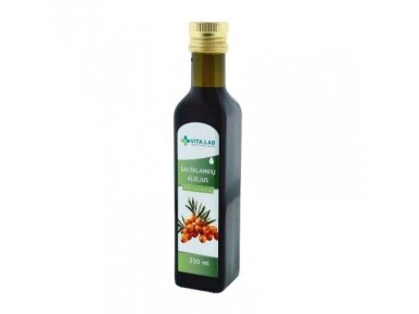 VITA LAB aliejus šaltalankių 100% natūralus, 250ml (230mg karotinoidų)