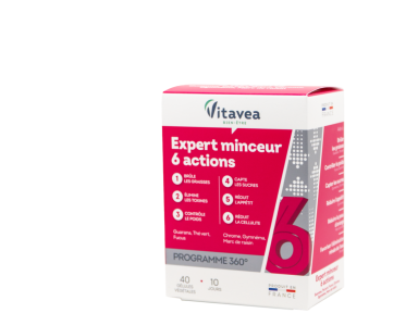VITAVEA Lieknėjimo ekspertas, 6 veiksmai, 40 augalinės kilmės kapsulių VITAVEA Lieknėjimo ekspertas, 6 veiksmai, 40 augalinės kilmės kapsulių