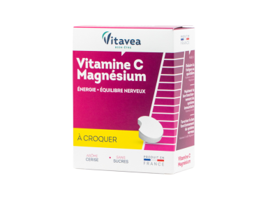 Vitavea Vitaminai C, B6 ir magnis N28