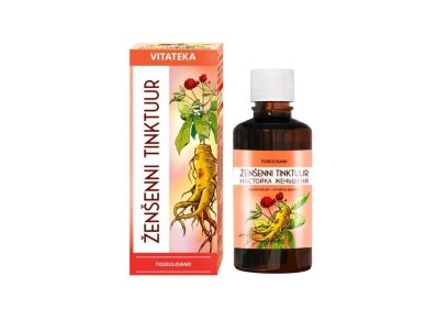 VITATEKA Ženšenio tinktūra, 25 ml VITATEKA Ženšenio tinktūra, 25 ml