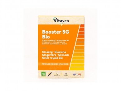 Vitavea Energijos pliūpsnis Booster 5G Bio 10 amp. Vitavea Energijos pliūpsnis Booster 5G Bio 10 amp.