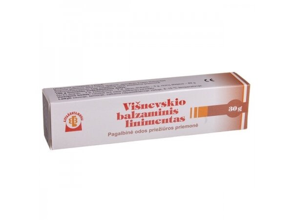 Višnevskio balzaminis linimentas, 30 g