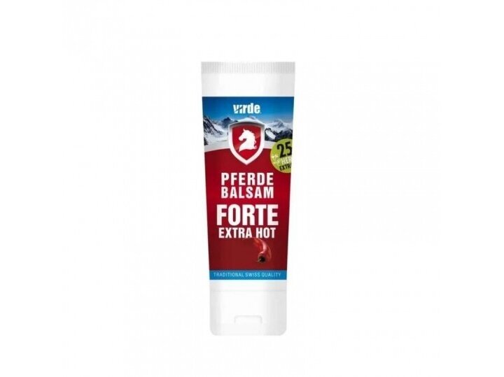 VIRDE šildantis arklių balzamas kūnui EXTRA HOT, 200 ml VIRDE šildantis arklių balzamas kūnui EXTRA HOT, 200 ml