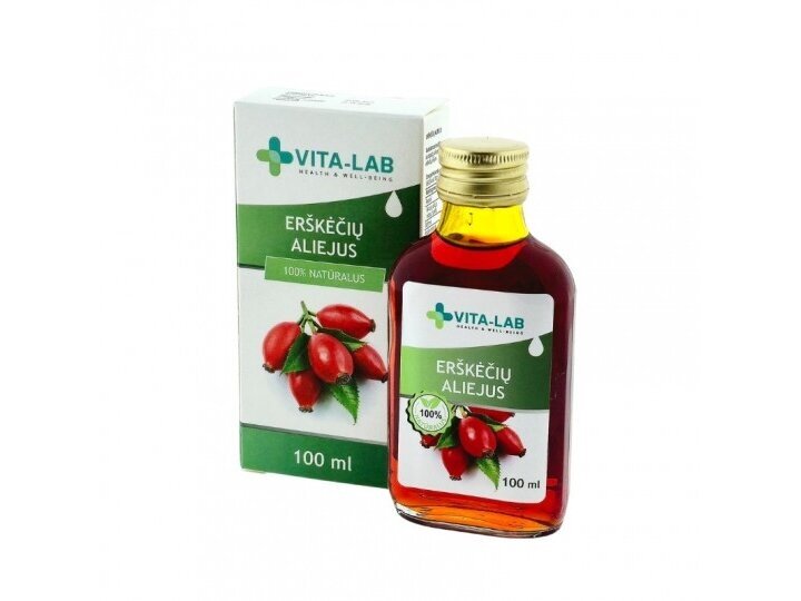 VITA LAB aliejus erškėčių 100% natūralus, 100 ml