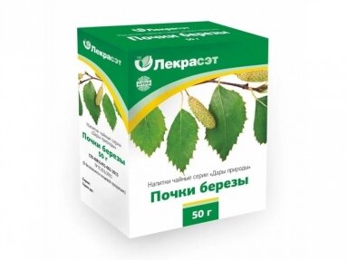 Žolelių arbata „Beržų pumpurai“ (Gemmae Betulae) 50 gr. Žolelių arbata „Beržų pumpurai“ (Gemmae Betulae) 50 gr.