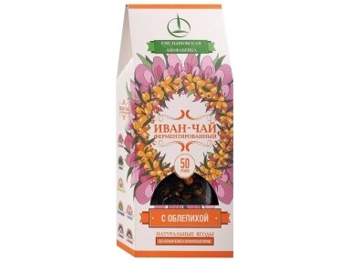Žolelių arbata " IVAN-ČAI" fermentuota su šaltalankiu 50 gr. Žolelių arbata " IVAN-ČAI" fermentuota su šaltalankiu 50 gr.