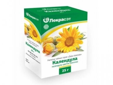 Žolelių arbata „Medetka“ 25 gr. LekraSet Žolelių arbata „Medetka“ 25 gr. LekraSet