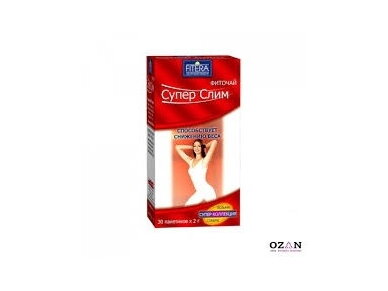 Žolelių arbata SUPER SLIM N30 x 2 gr. Žolelių arbata SUPER SLIM N30 x 2 gr.