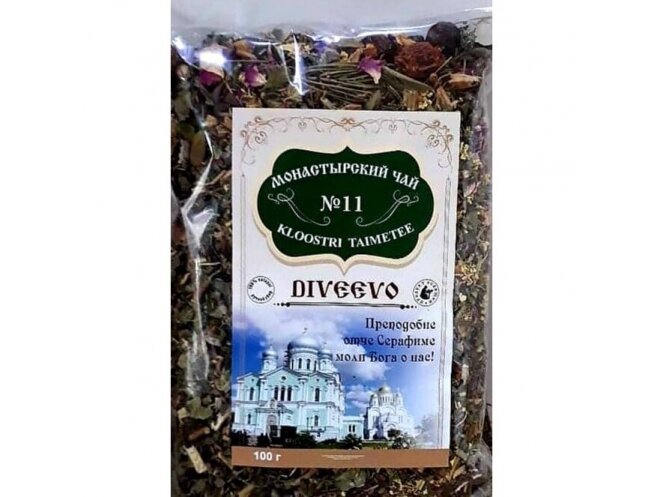 ŽOLELIŲ ARBATA LIEKNINANTI "MONASTIRKIJ ČAI NR. 11" 100G.