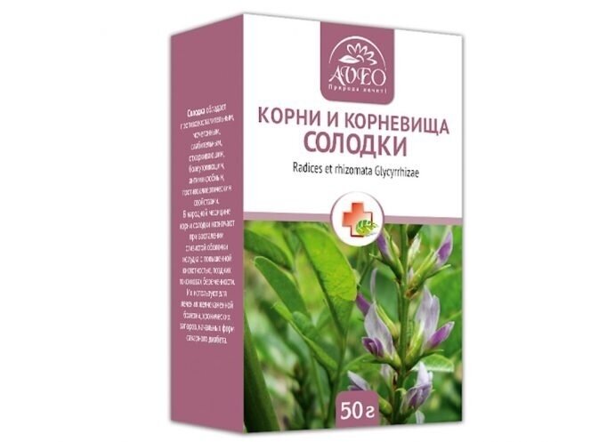 Žolelių arbata Saldymedžio šaknys 50 gr.